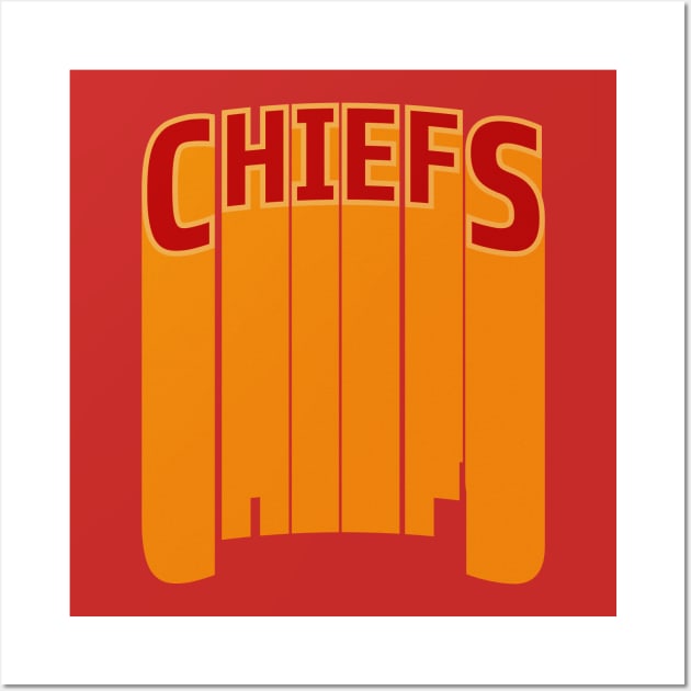 Chiefs Wall Art by crissbahari